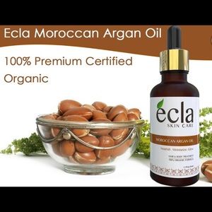 ECLA Moroccan Argan Oil for Hair and Skin 100% Natural, Organic